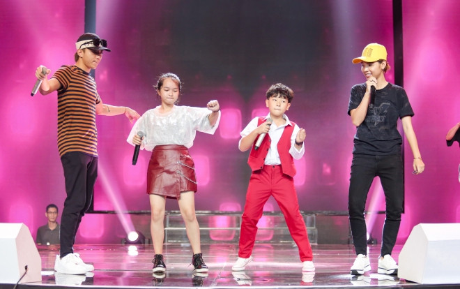 'Nhá hàng' 60 giây phần trình diễn của team Sơn - Tường hứa hẹn 'bùng nổ' đêm chung kết The Voice Kids 2018 Ảnh 2
