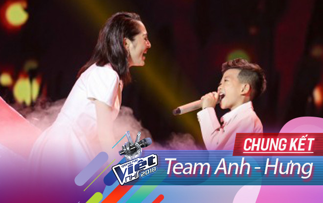 Chung kết The Voice Kids: Khắc Hưng 'vắng mặt' trên sân khấu, Bảo Anh vui vẻ dẫn Minh Chiến lên 'cung trăng' Ảnh 2