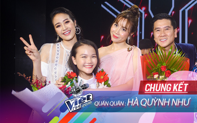 HOT: Hà Quỳnh Như - học trò Hồ Hoài Anh - Lưu Hương Giang đăng quang quán quân Giọng hát Việt nhí 2018 Ảnh 2
