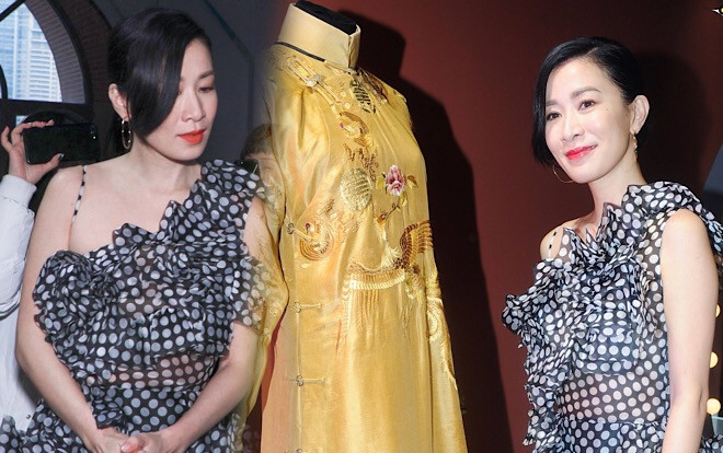 'Nhàn Phi' Xa Thi Mạn quý phái 'ngất trời' tại triển lãm thời trang 'Diên Hi Công Lược' Ảnh 2