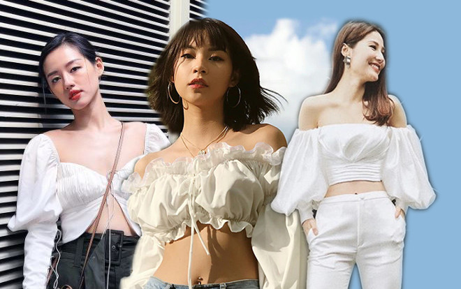 Kiểu áo từng bị chê sến - quê lại được Hương Giang, Angela Phương Trinh đắm đuối Ảnh 2