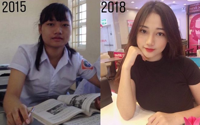 Những màn lột xác đỉnh nhất 2018 khi bước vào Đại học: Vịt hoá thiên nga chẳng cần phẫu thuật thẩm mỹ Ảnh 2