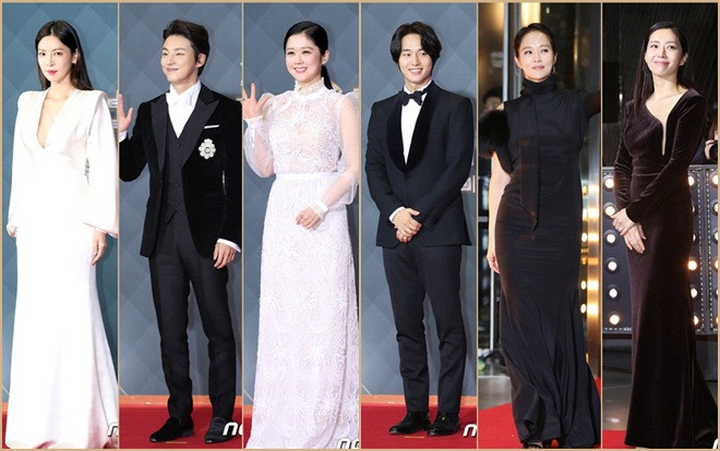 Jang Nara trẻ đẹp, Yoon Si Yoon - Yang Se Jong và loạt sao hạng A đổ bộ thảm đỏ 'SBS Drama Awards 2018' Ảnh 2