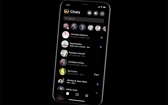 Facebook Messenger đang thử nghiệm chế độ bóng đêm độc đáo, cập nhật ngay kẻo lỡ Ảnh 2