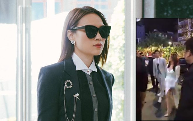 'Chị trợ lý' Mỹ Tâm sải bước vào sự kiện cùng dàn bảo vệ vây kín không khác gì một sao quốc tế Ảnh 2