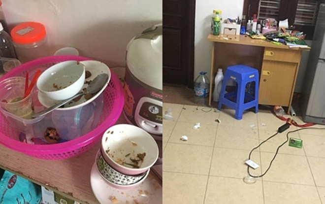 Cho bạn cùng phòng dẫn người yêu về ngủ, cô gái 'đứng hình' không nhận ra phòng mình vì quá bẩn Ảnh 2