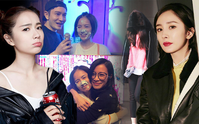 Fan hài lòng khi thấy Dương Mịch 'ủ ấm' lúc ra đường, Huỳnh Hiểu Minh - Xa Thi Mạn mừng sinh nhật Lý Xuân Ái Ảnh 2