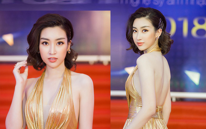 Phô trọn lưng thon ngực mịn, Hoa hậu Đỗ Mỹ Linh vẫn thật tinh tế ý nhị Ảnh 2