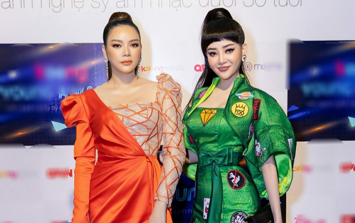 Ngọc Ny The Voice cá tính hết cỡ, đối lập Lý Nhã Kỳ gợi cảm trên thảm đỏ Ảnh 2
