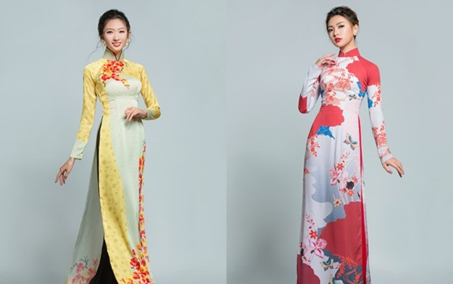Ngắm trọn vẻ đẹp trong tà áo dài của top 20 thí sinh xuất sắc nhất Miss Hutech 2019 Ảnh 2