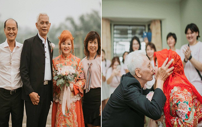 Cặp đôi kỷ niệm 50 năm ngày cưới bằng cách… cưới lại từ đầu Ảnh 2