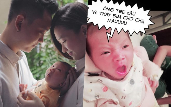 Trân trọng giới thiệu em bé có 'gương mặt giải trí' nhất showbiz Việt: Cici nhà JustaTee - Trâm Anh! Ảnh 2