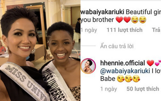 H'hen Niê bất ngờ được 'em gái sinh đôi' khác quốc tịch gọi là… anh trai Ảnh 2
