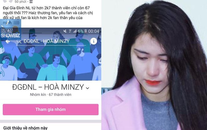Thực hư câu chuyện group fanclub của Hòa Minzy bị 'kick out' gần 2.000 fan Ảnh 2