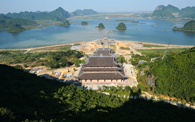 Cận cảnh ngôi chùa lớn nhất Việt Nam - Nơi sẽ đặt báu vật thiên thạch mặt trăng 600.000 USD được đấu giá từ Mỹ Ảnh 2
