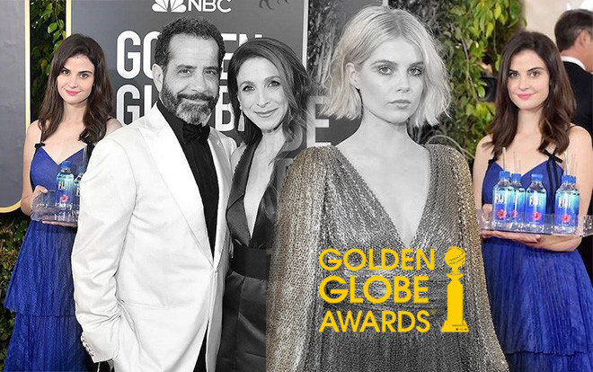 Giữa dàn minh tinh Hollywood chen chúc tại thảm đỏ Quả Cầu Vàng 2019, 'quý cô hàng nước' này mới là ngôi sao thực sự Ảnh 2