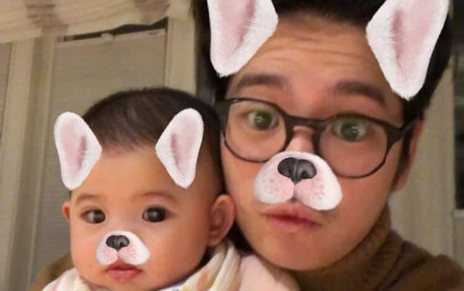 Mai Hồ khéo khoe sắm vai 'đẻ thuê' khi trưng ảnh con gái giống hệt bố khiến dân mạng trầm trồ Ảnh 2