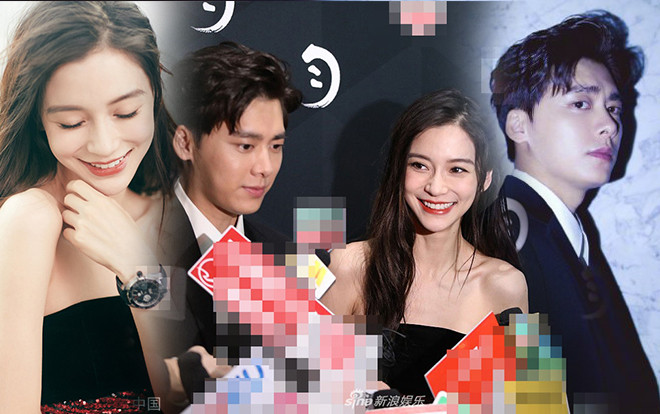 Xuất hiện bên Lý Dịch Phong lịch lãm, Angelababy khoe xương vai xanh quyến rũ cùng nụ cười rạng rỡ Ảnh 2