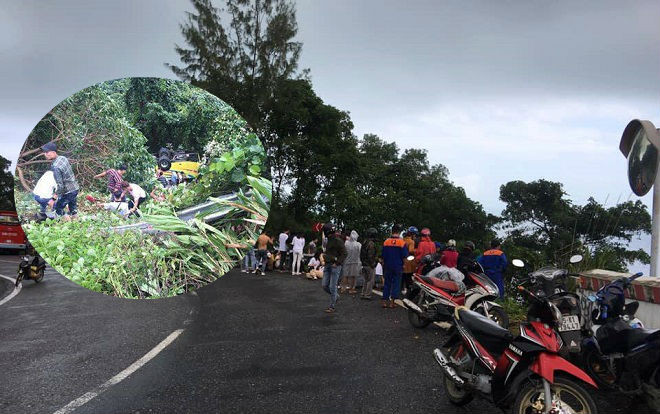 Xe chở hàng chục sinh viên và giáo viên lao xuống vực ở đèo Hải Vân, 1 nạn nhân nữ bị đứt lìa cánh tay Ảnh 2
