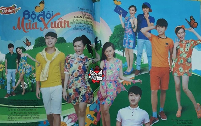 Chị em điêu đứng trước hình ảnh đội trưởng Xuân Trường siêu đẹp trai trên báo Mực Tím cách đây 4 năm Ảnh 2