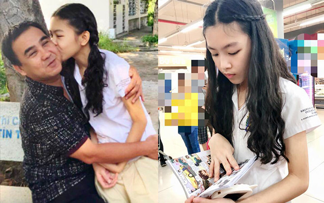 Bố cao 1m68 con gái Quyền Linh cao đến 1m7 và xinh như hoa hậu, bà xã hé lộ lý do giấu kín Ảnh 2