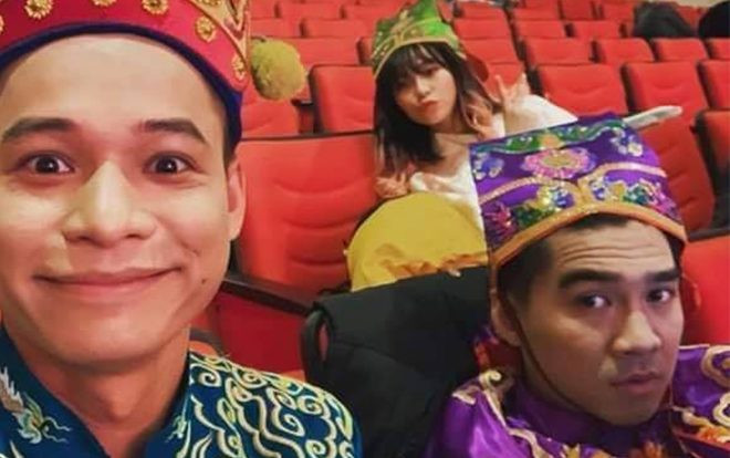 Bất ngờ xuất hiện trong buổi diễn tập Táo Quân 2019, Pew Pew và Misthy khiến cộng đồng mạng cảm thấy 'vô lý' Ảnh 2