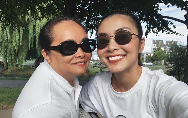 Luôn vi vu bên nhà chồng, lần hiếm hoi Tăng Thanh Hà đăng ảnh bên mẹ đẻ Ảnh 2