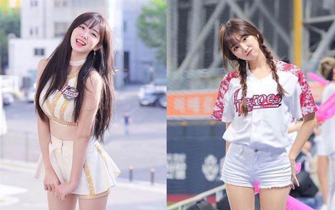 'Nữ thần cổ vũ' Hàn Quốc đẹp không tỳ vết, body cực nóng bỏng khiến dân tình chao đảo Ảnh 2