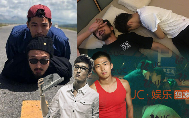 Không chỉ hôn nhau say đắm trên đường, hai nam diễn viên Vương Truyền Quân và Chương Vũ còn có nhiều ảnh thân mật Ảnh 2