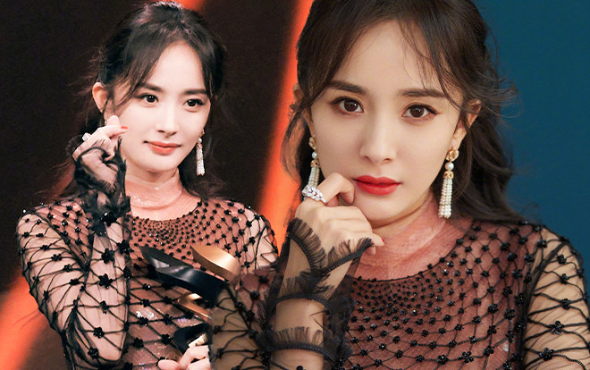 Đêm hội Weibo 2018: Dương Mịch đầu năm bị tố quỵt tiền từ thiện, cuối năm lại đoạt giải công ích Ảnh 2