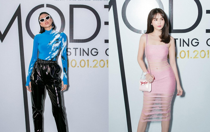 Ngọc Trinh diện váy hồng khoe 3 vòng nóng bỏng, đối lập Minh Triệu cá tính Ảnh 2