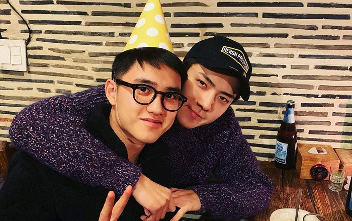 D.O (EXO) mượn Instagram của Sehun để cảm ơn fan đã chúc sinh nhật mình nhưng lại chẳng biết dùng ra sao Ảnh 2