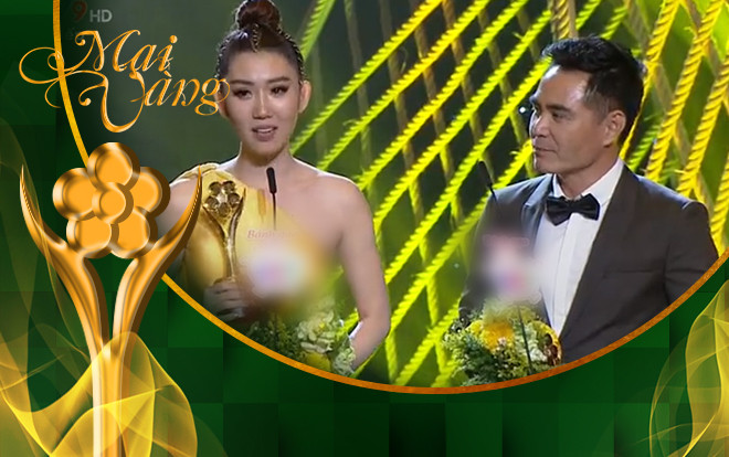 Mai Vàng 2018: Thúy Ngân òa khóc cảm ơn cha khi cùng Trung Dũng nhận giải diễn viên chính xuất sắc nhất Ảnh 2