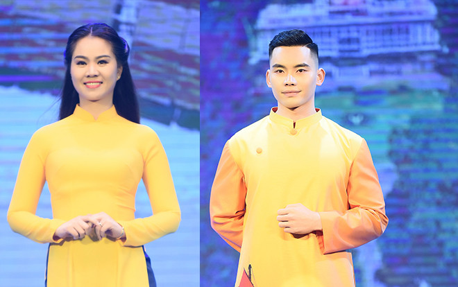 Diện áo dài, cô giáo showbiz nhí Đinh Hương khoe sắc cùng dàn Hoa hậu Ảnh 2