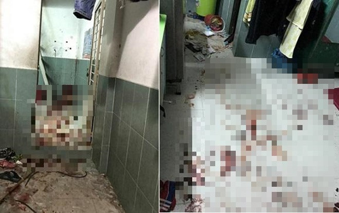 Gần 20 người đi ô tô cầm hung khí chém gục 4 thanh niên đang ngồi nhậu trong phòng trọ Ảnh 2