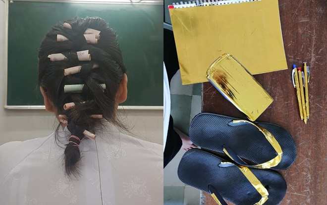 Đời học sinh nghèo chẳng có gì ngoài mấy cây vàng đem đi học và trào lưu khoe của đình đám nhất đầu 2019 Ảnh 2