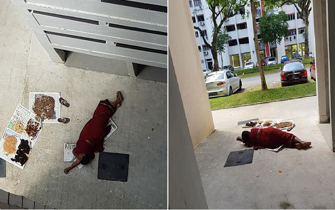 Người phụ nữ nằm bất động như vừa tự tử nhưng khi tiến lại gần sự thật khiến ai cũng ngã ngửa Ảnh 2