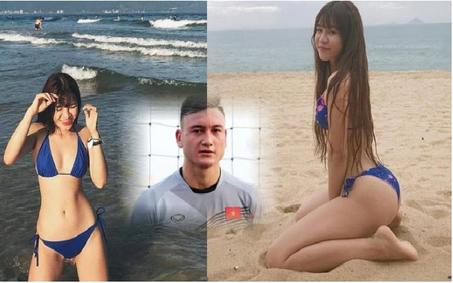 Bạn gái Lâm 'tây' và những hot girl mang 'ngôi sao may mắn' của ĐT Việt Nam Ảnh 2