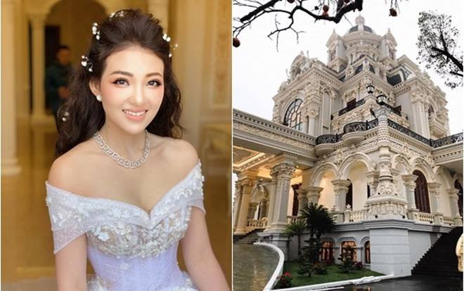 Cận cảnh dinh cơ như lâu đài của nhà cô dâu được hồi môn 200 cây vàng khiến nhiều người lác mắt Ảnh 2