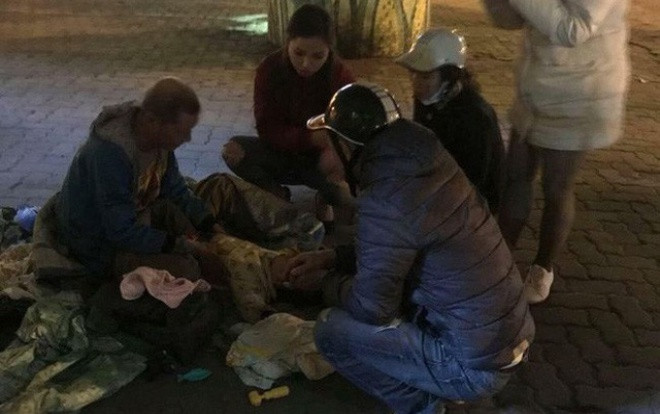 Thông tin bất ngờ về 'ông ngoại 72 tuổi ôm cháu bé 3 tuổi đi lang thang giữa trời lạnh ở Hà Nội' Ảnh 2