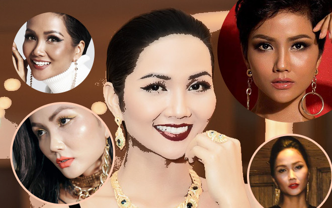 H'Hen Niê hoa hậu dân dã, giản dị và nghèo nhất Việt Nam nhưng hễ cứ 'đeo vàng' là auto đẹp! Ảnh 2