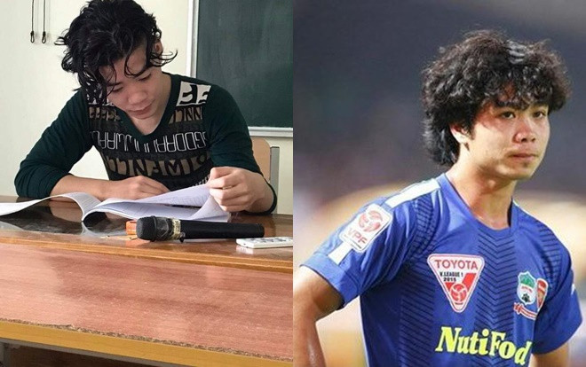 Chết cười với ảnh phiên bản đời thường của ĐT Việt Nam: Văn Toàn làm thợ xây, thầy Park an nhiên chạy Grab uống trà đá Ảnh 2