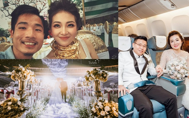 Những đám cưới siêu 'khủng' vàng đeo trĩu cổ, rước dâu bằng Rolls-Royce Phantom, máy bay… chỉ có ở Nam Định Ảnh 2
