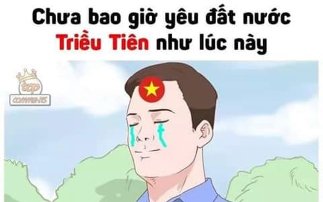 Việt Nam vào vòng 1/8, dân mạng chế ảnh 'cảm ơn' người anh em Triều Tiên khiến ai xem xong cũng cười ngất Ảnh 2