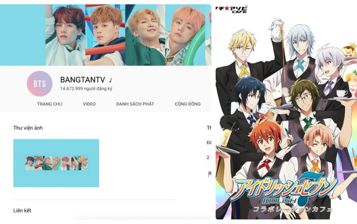 Kênh YouTube chính thức của BTS bị hacker tấn công để quảng bá cho một bộ phim hoạt hình Nhật Bản Ảnh 2