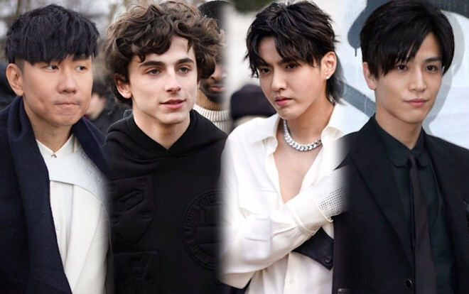 Ngô Diệc Phàm đọ vẻ ngoài 'soái ca' với chàng thơ Timothee Chalamet tại 'Tuần lễ thời trang nam Paris 2019' Ảnh 2