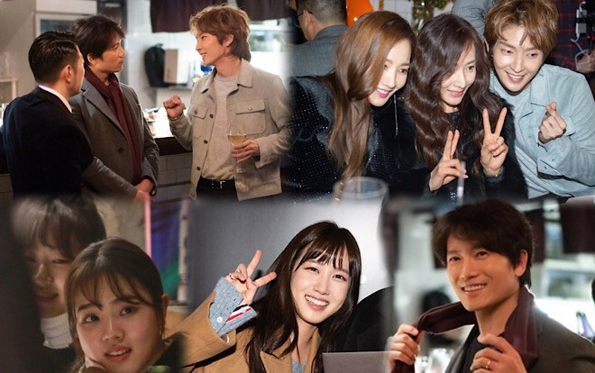 Lee Jun Ki thân thiết với Park Min Young và Ji Sung, cả hai đều là 'người tình màn ảnh' của Park Seo Joon Ảnh 2