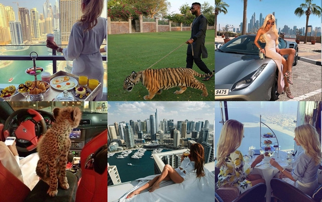 Mua sắm hàng hiệu, nuôi hổ, lái xe sang: Đây chính là cuộc sống xa xỉ hàng ngày của con nhà giàu Dubai Ảnh 2