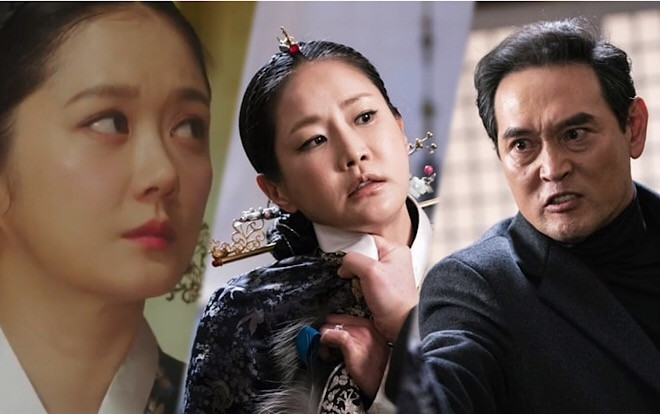 'Hoàng hậu cuối cùng' tập 18: Jang Nara giúp cha Hoàng hậu So Hyun phản công, túm cổ áo hỏi tội Thái hậu Shin Eun Kyung Ảnh 2