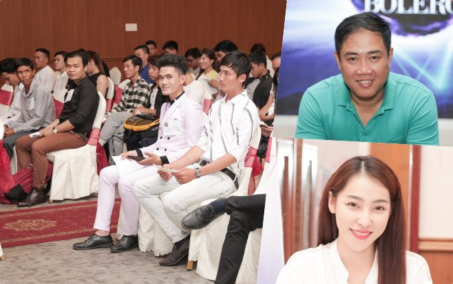 Minh Vy - Cao Công Nghĩa 'choáng ngợp' trước lượng thí sinh Thần tượng Bolero tại Cần Thơ Ảnh 2